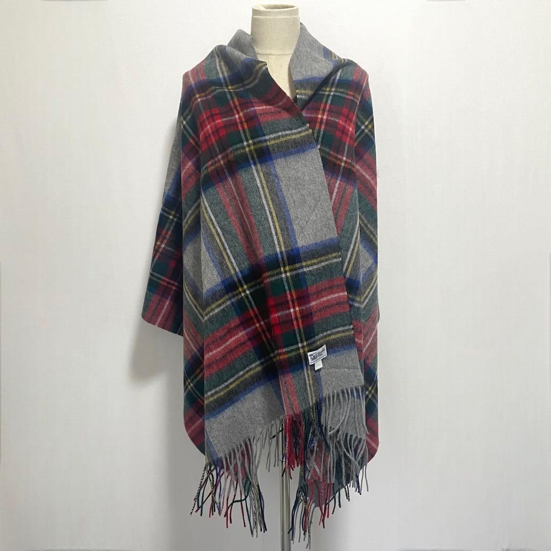 JOHNSTONS ジョンストンズ カシミヤ 大判ストール タータンチェック