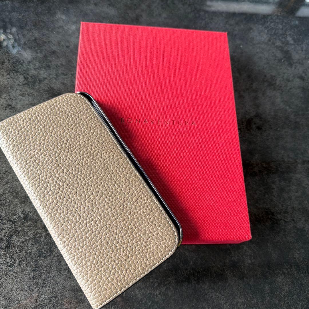 BONAVENTURA iPhone15Pro エトープ×イエロー