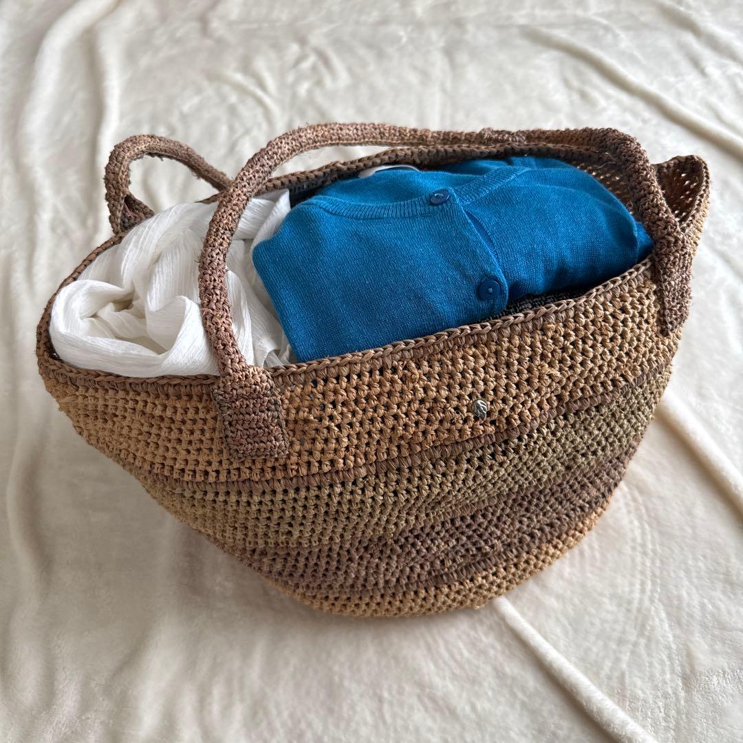 Carrie917様　ヘレンカミンスキー ラフィア かごバッグ