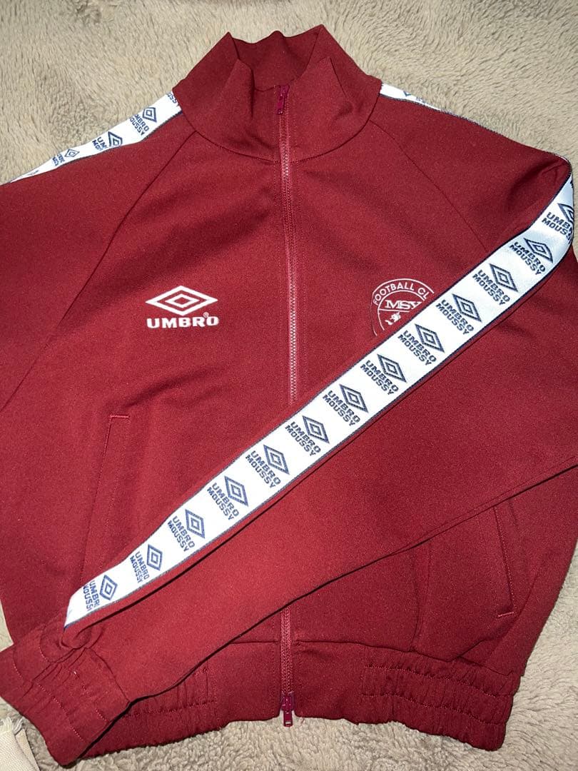 moussy × umbro JERSEY トラックジャケット