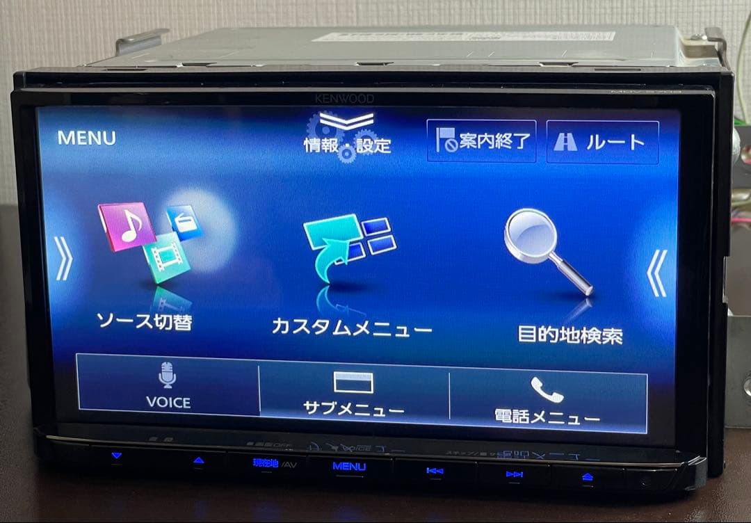 KENWOOD ケンウッド メモリーナビ MDV-S709 2022年製