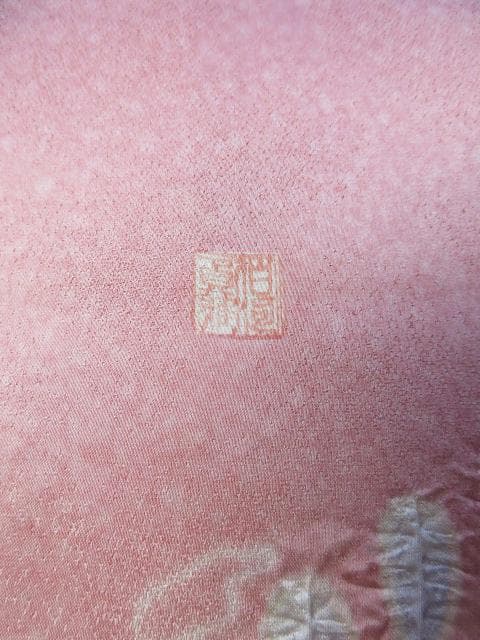未着用に近い！辻が花＊落款付き＊総柄＊ラグジュアリー＊訪問着＊１６２ｃｍ＊裄６７