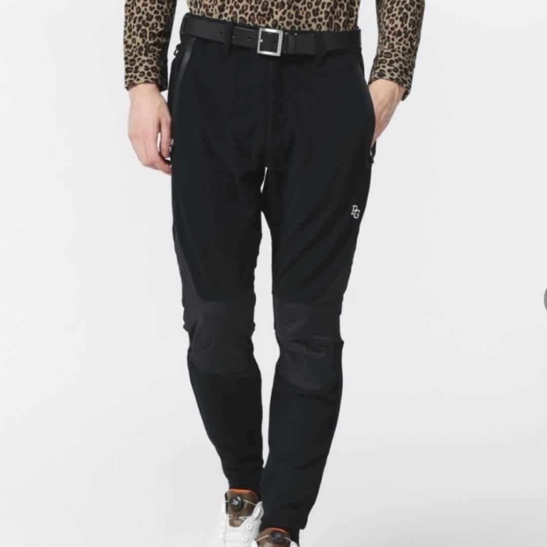 パーリーゲイツ☆新品 トリコット表フリース×ナイロンタフタパンツ