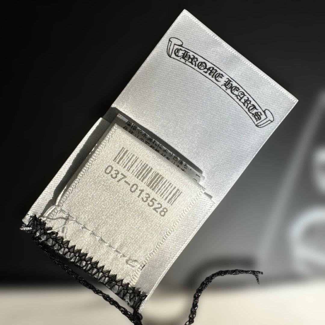 クロムハーツ タンクトップ リブ ホースシュー 黒 ブラック