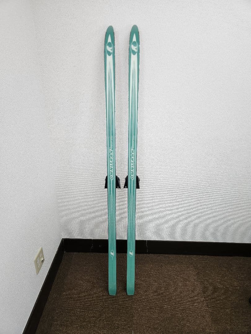 KARHU カルフ クロスカントリースキー板 テレマークビンディング付き