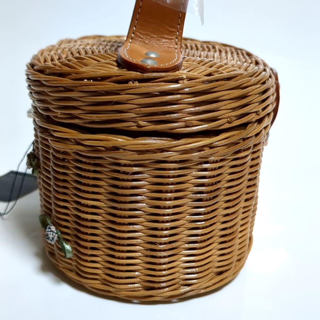 ✨新品未使用✨BURBERRY カゴバッグ バスケット 花 ターンロック