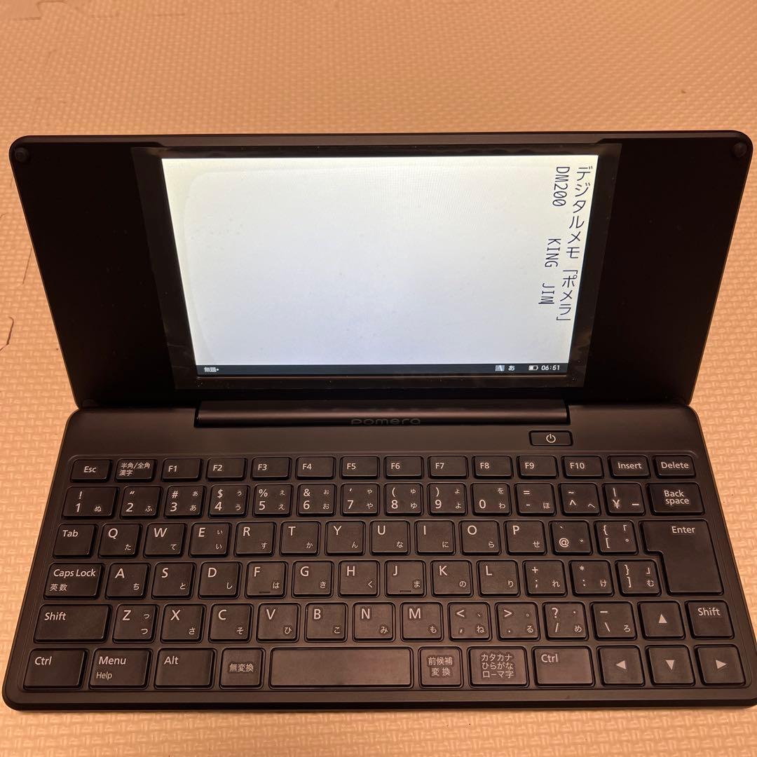 よ*か様 KING JIM pomera　DM200 ポメラ