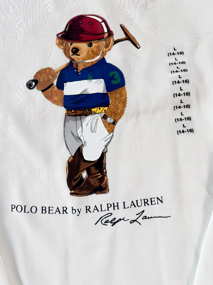 今季新作日本未入荷ラルフローレン　ポロベア　スウェット　ボーイズサイズL　160