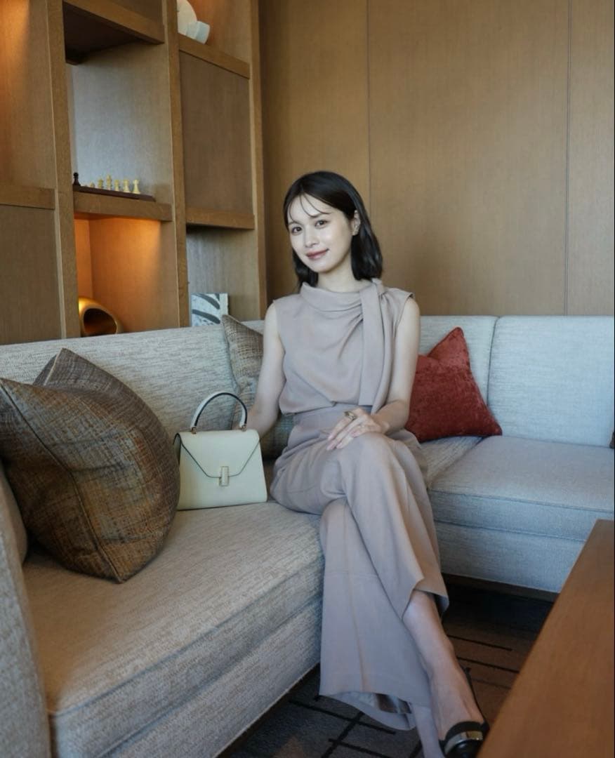 L’AUBE BLANC / Side Bow-tie Combinaison