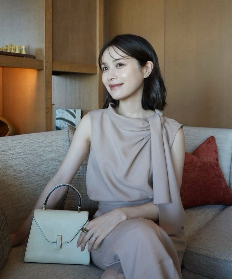 L’AUBE BLANC / Side Bow-tie Combinaison