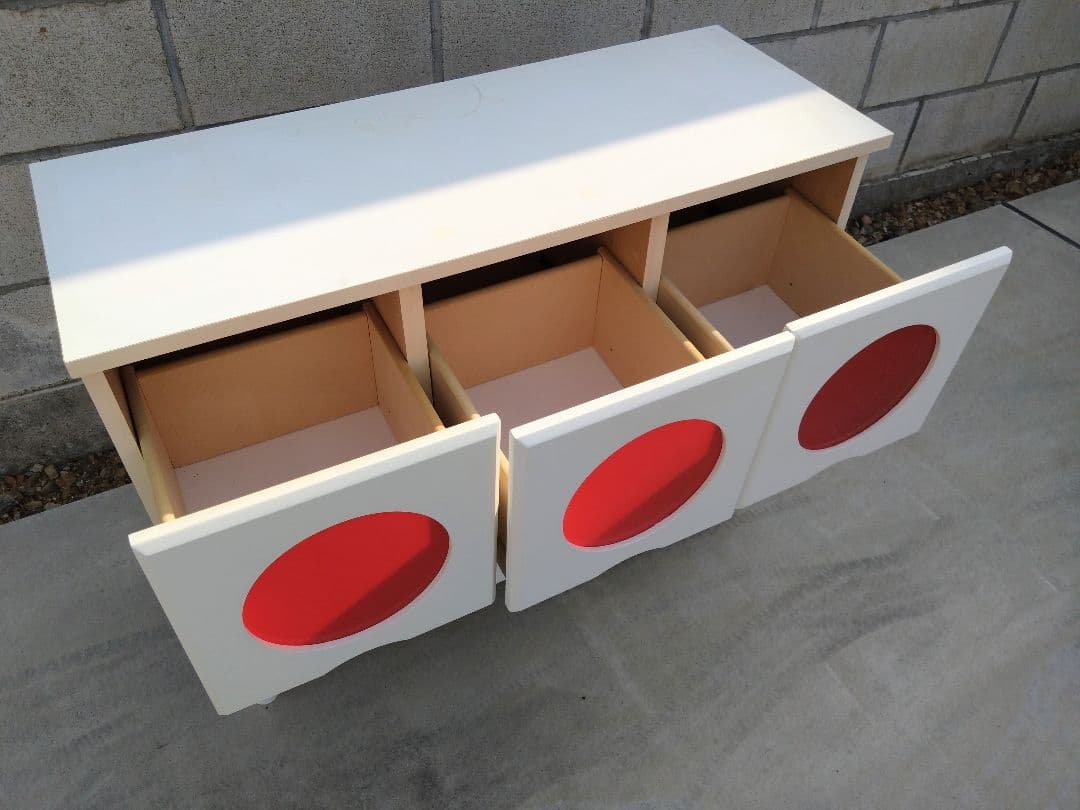 送料込 ヴィンテージ 1995年 ワイドチェスト W900×D350×H700