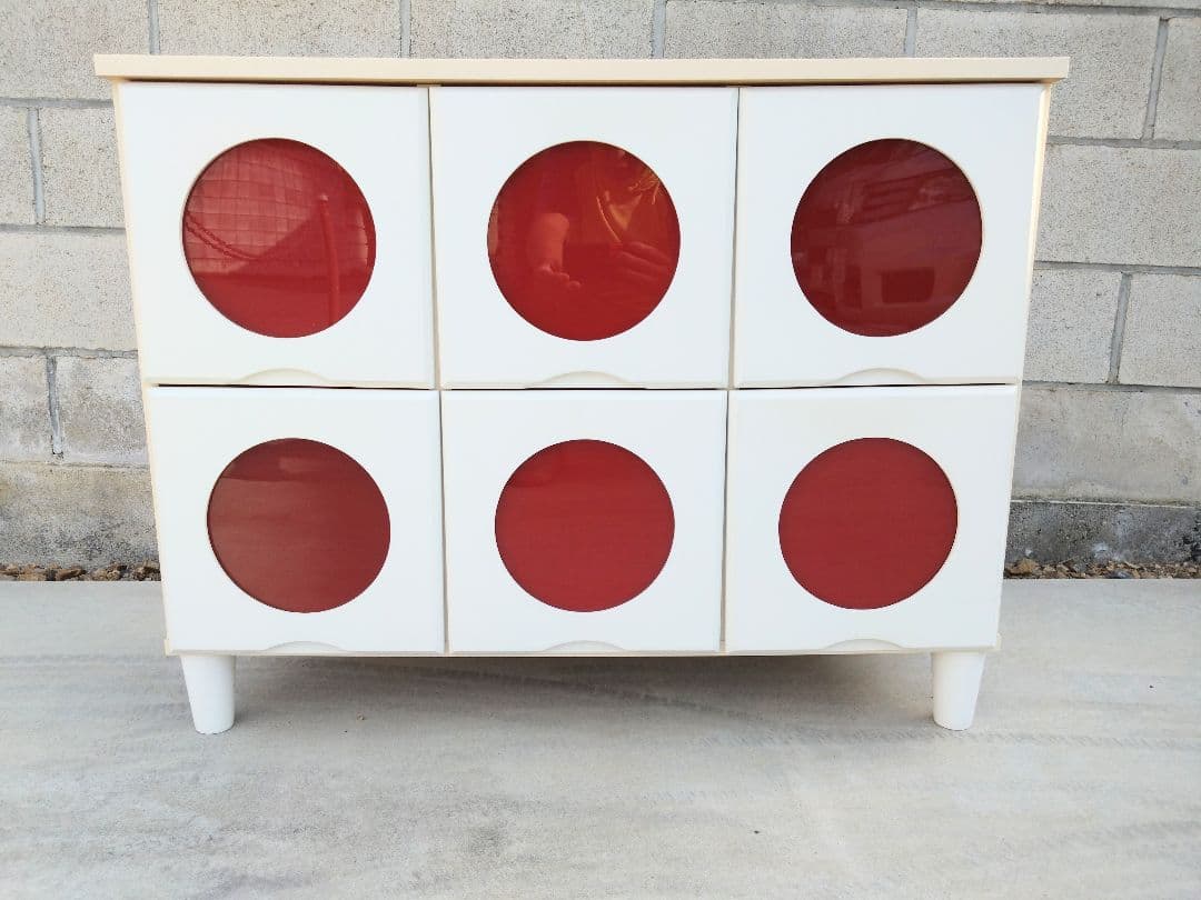 送料込 ヴィンテージ 1995年 ワイドチェスト W900×D350×H700