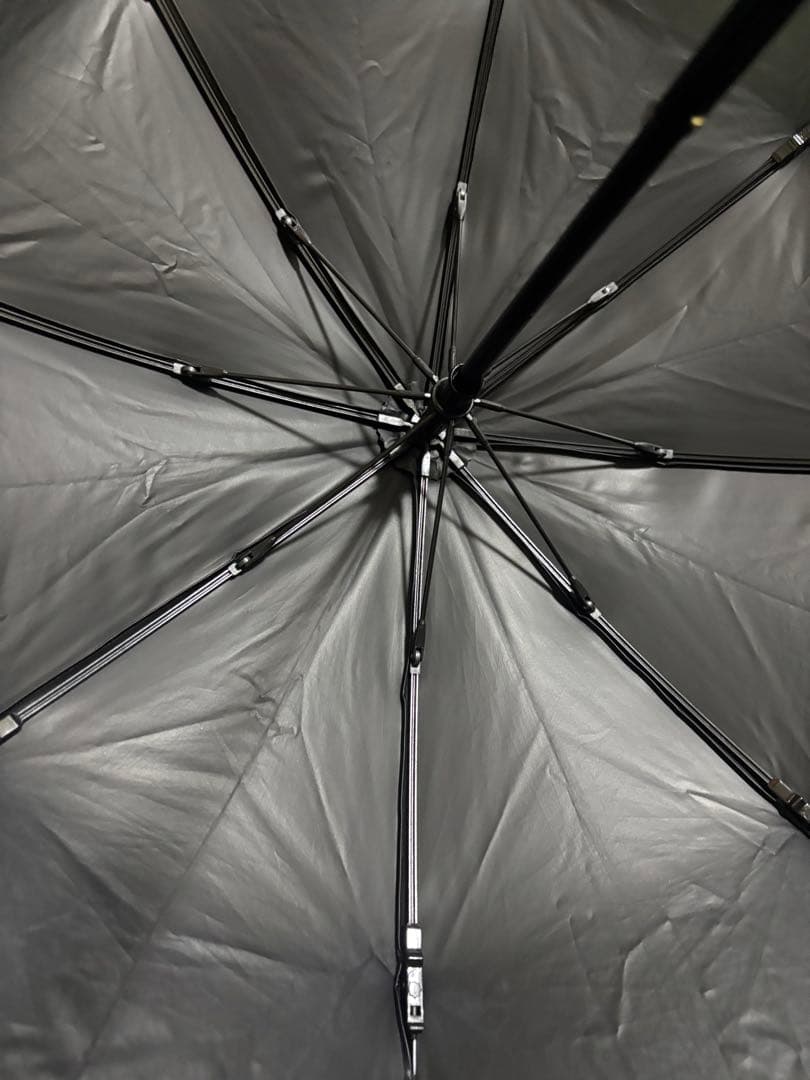SUN BARRIER 100 フリル日傘 フロストグレー