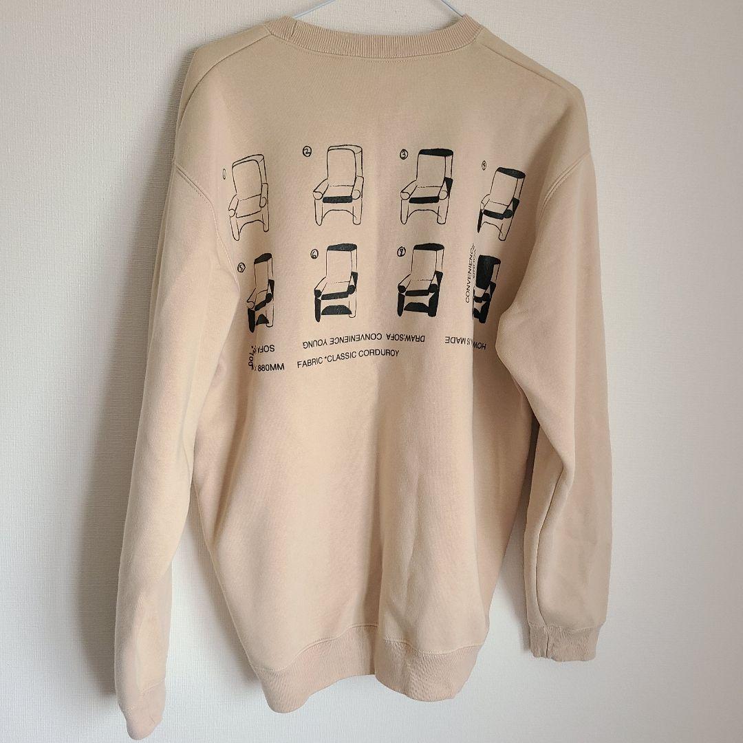 CONVENIENCE YOUNG ソファグラフィックスウェット Lサイズ