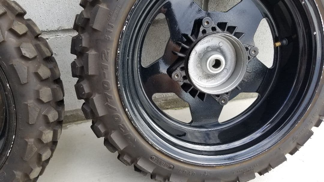 【廃盤品】デイトナ？12インチズーマーAF58用ホイール