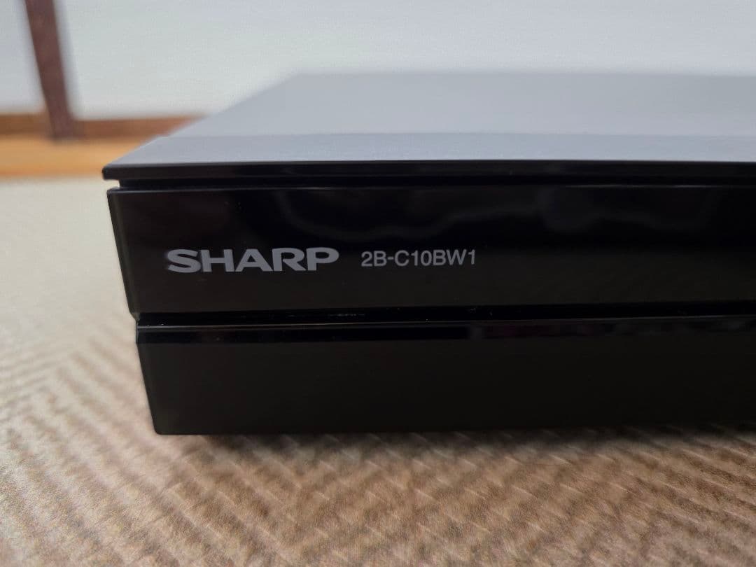 SHARP ブルーレイディスクレコーダー 2B-C10BW1