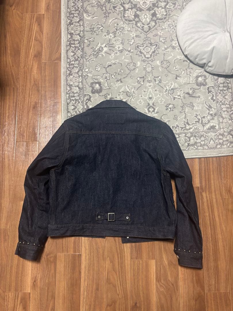 ジャケット・アウター BADWAY Classic Studs Denim Jacket