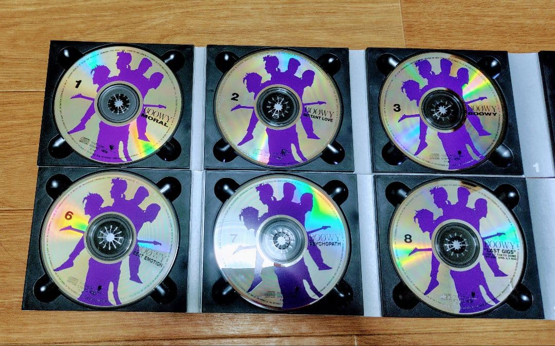 BOØWY complete　BOX　CD　置き時計