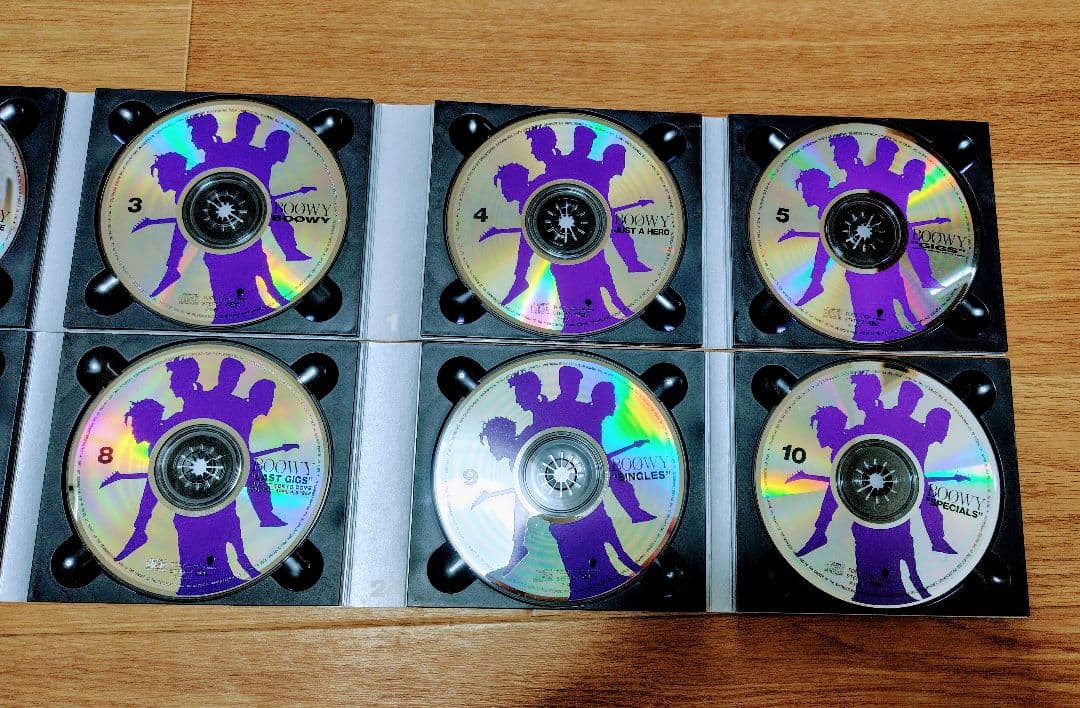 BOØWY complete　BOX　CD　置き時計