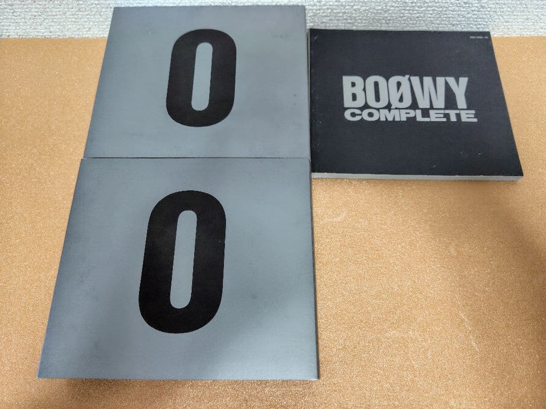 BOØWY complete　BOX　CD　置き時計