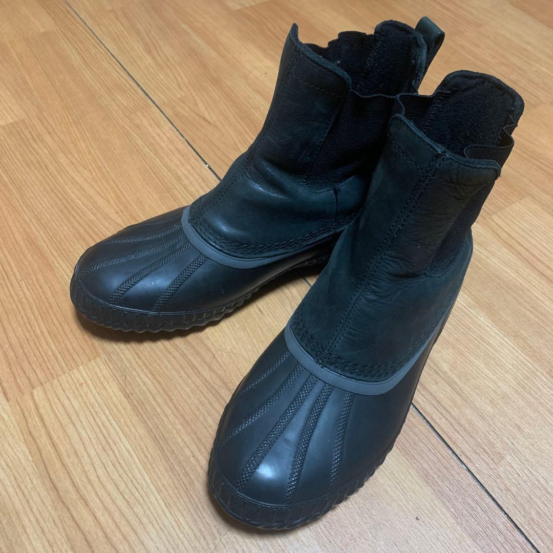 SOREL サイドゴアブーツ 黒　防水　waterproof