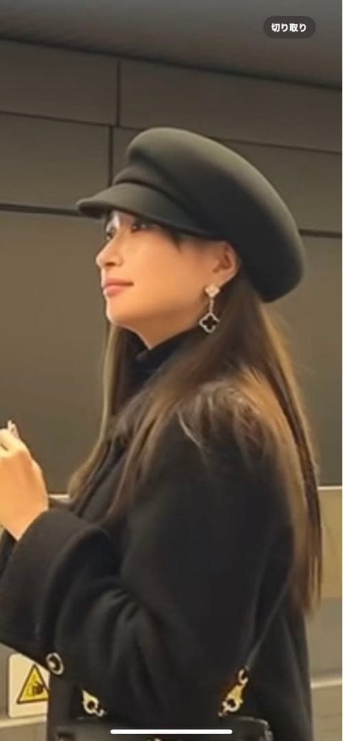 新品未使用　タグ付き　カシラ　CA4LA キャスケット　ベレー帽　ハット