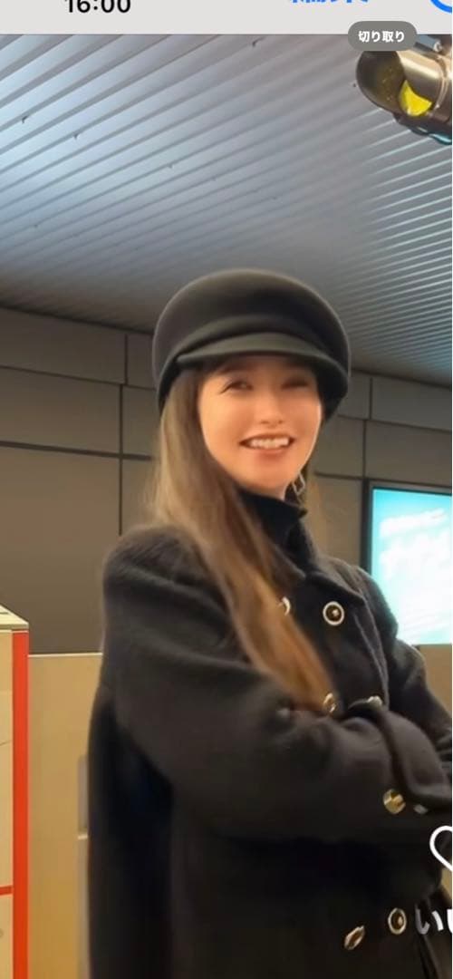 新品未使用　タグ付き　カシラ　CA4LA キャスケット　ベレー帽　ハット