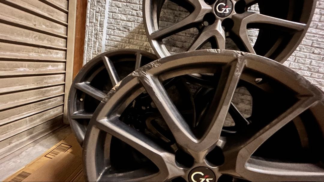 [Taaa]トヨタ プリウス G's純正18インチアルミホイール 4本④