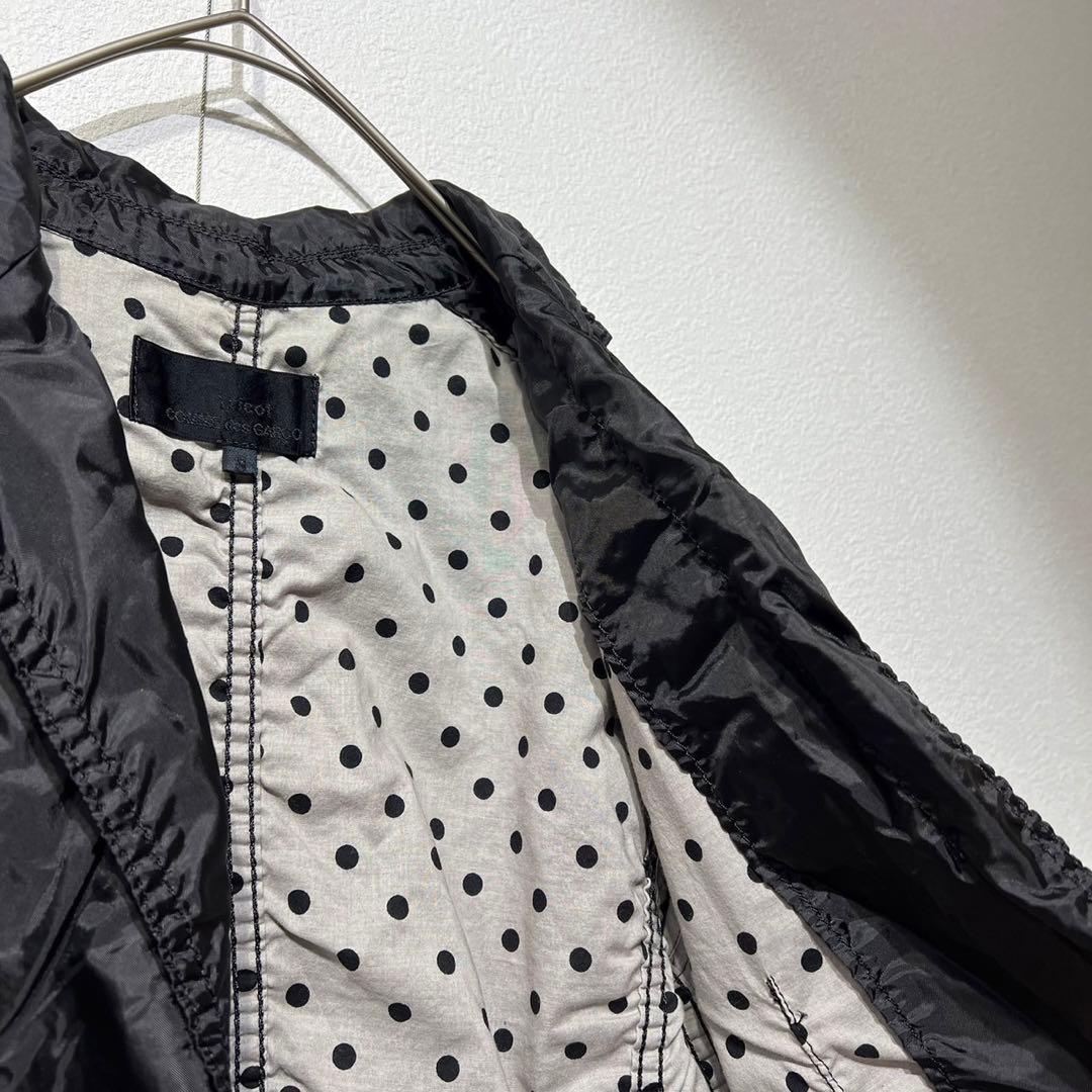 希少 15年製 トリココムデギャルソン 上質 テーラードジャケット シワ加工