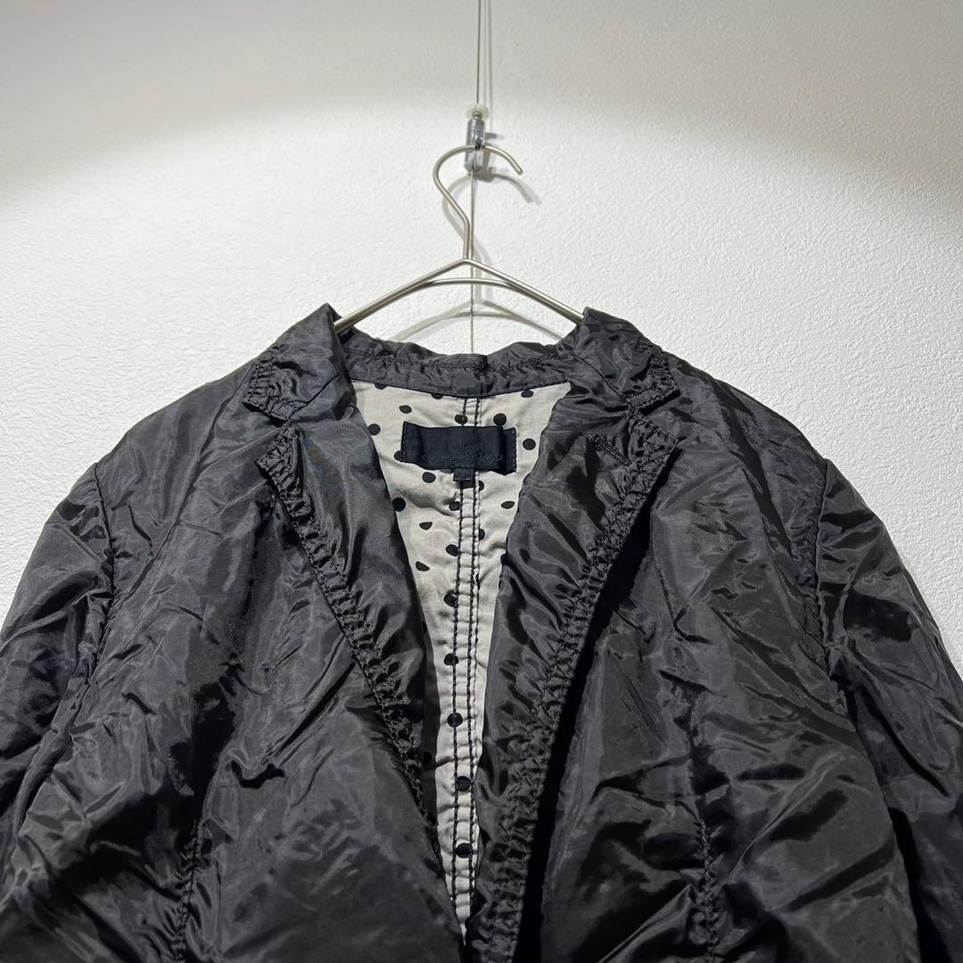 希少 15年製 トリココムデギャルソン 上質 テーラードジャケット シワ加工