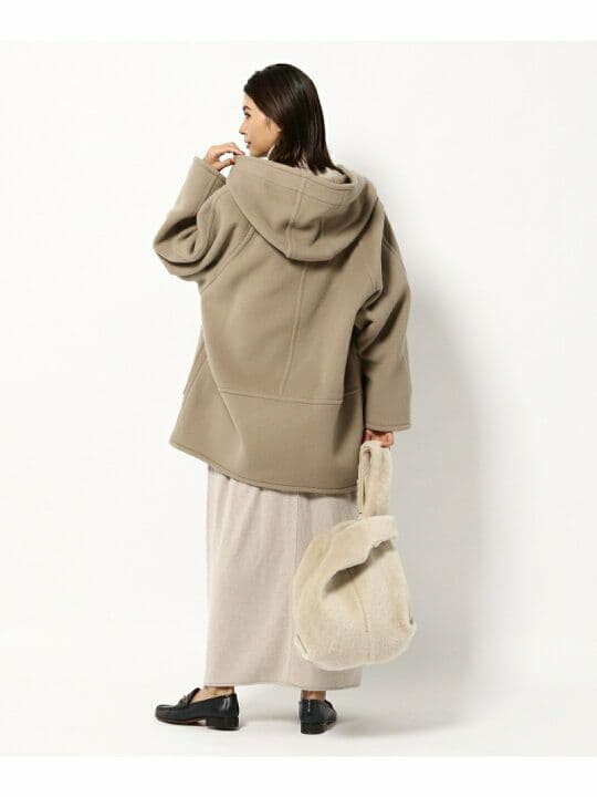 美品♪バビロン manteco社 イタリア ウールコート 38