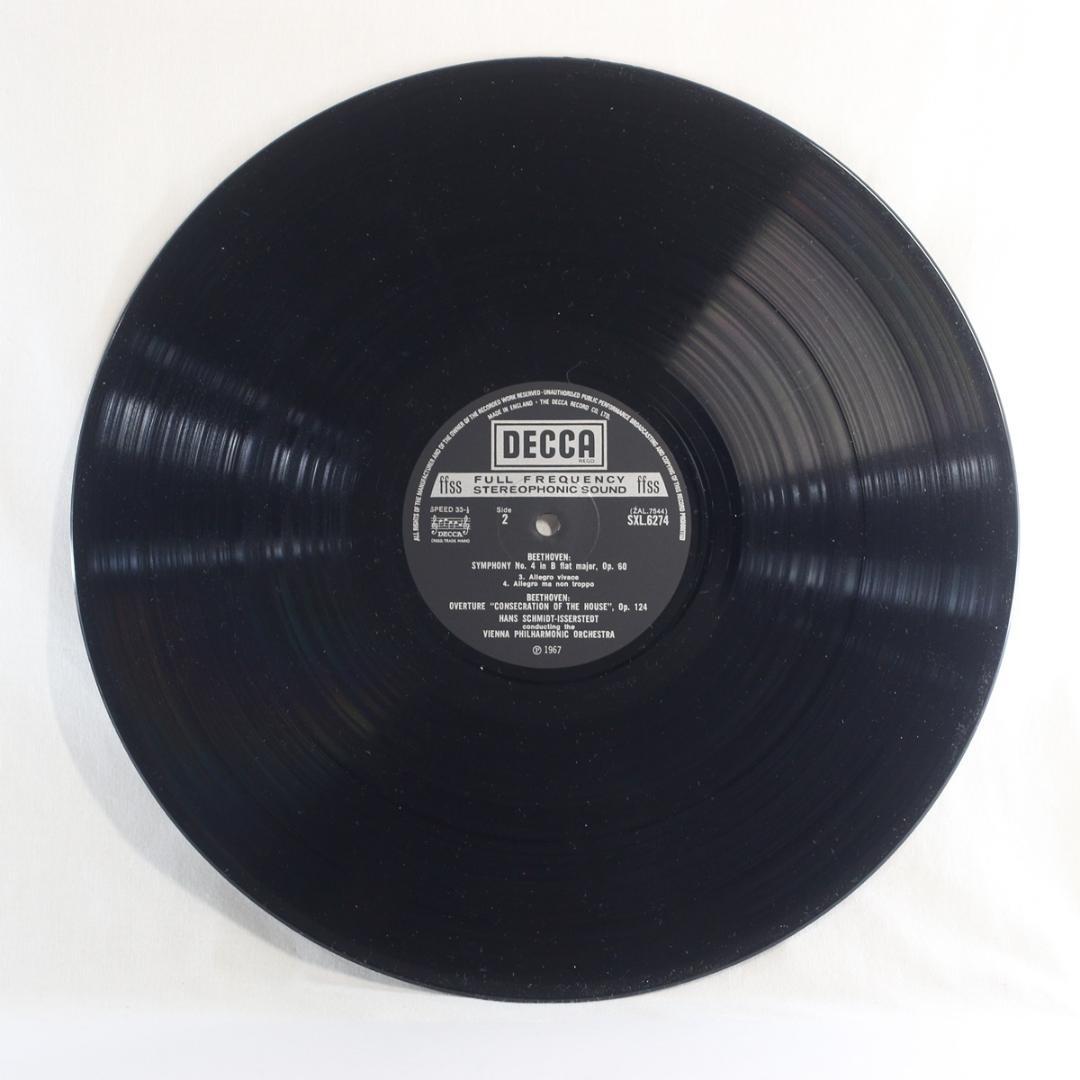 英LP Hans Schmidt Beethoven Symphony No.4