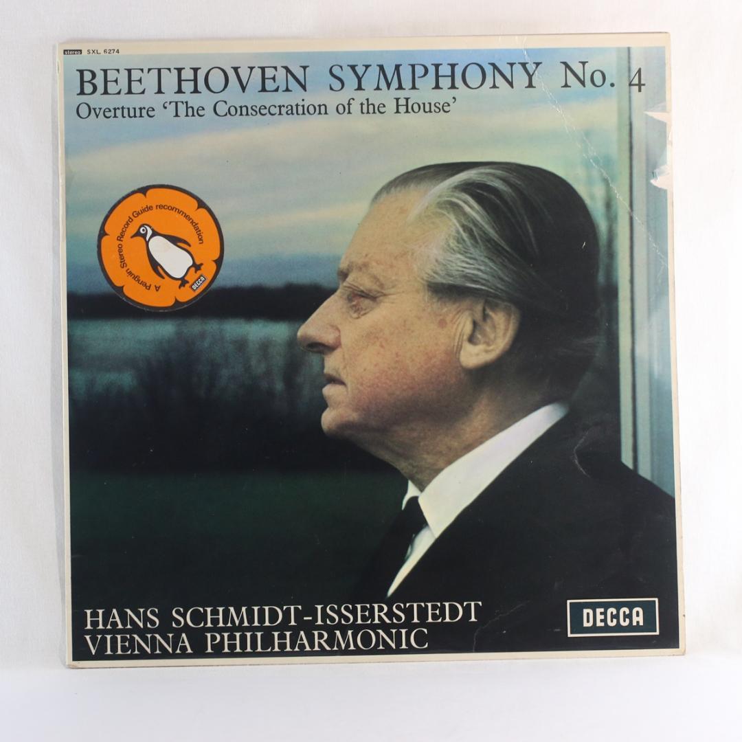 英LP Hans Schmidt Beethoven Symphony No.4
