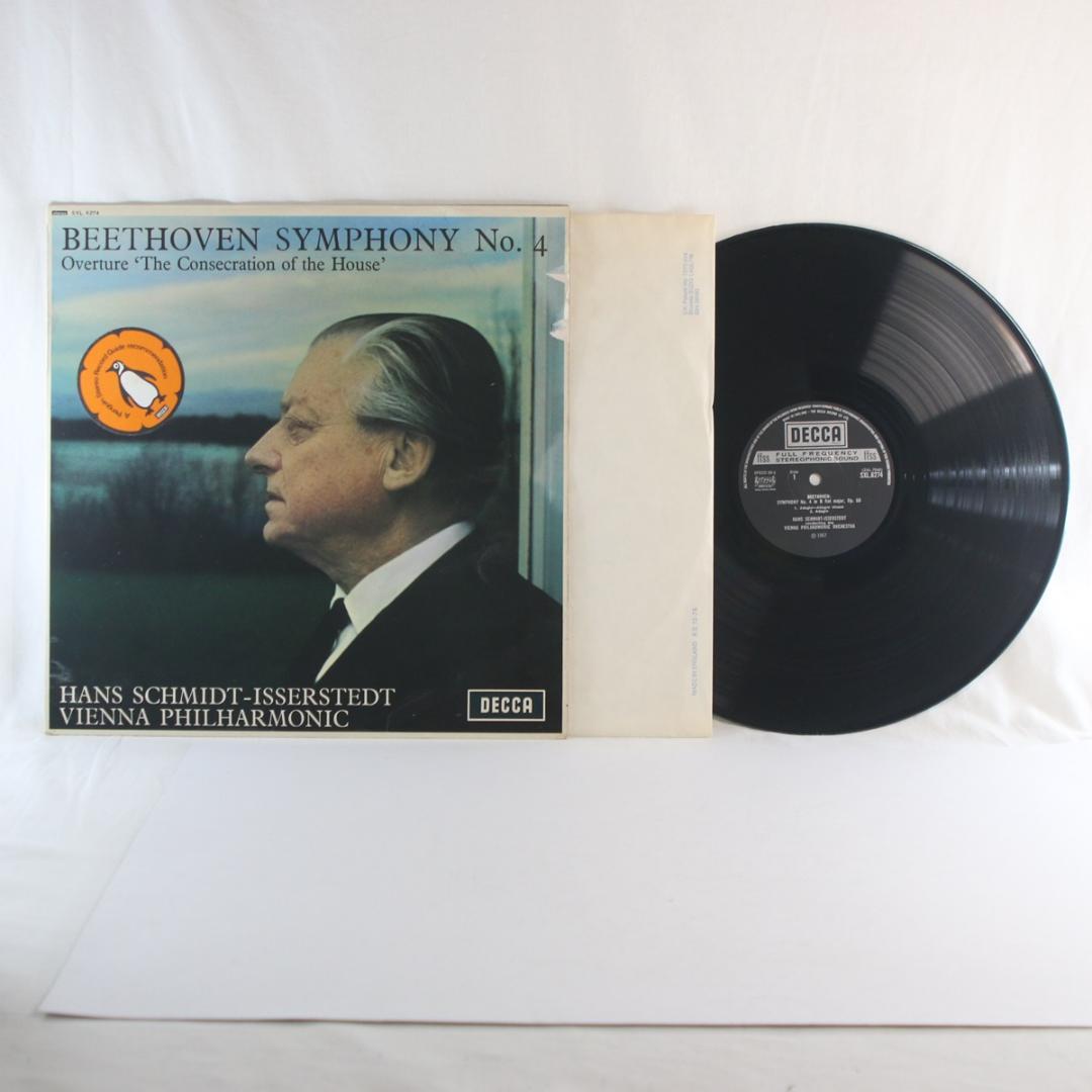 英LP Hans Schmidt Beethoven Symphony No.4
