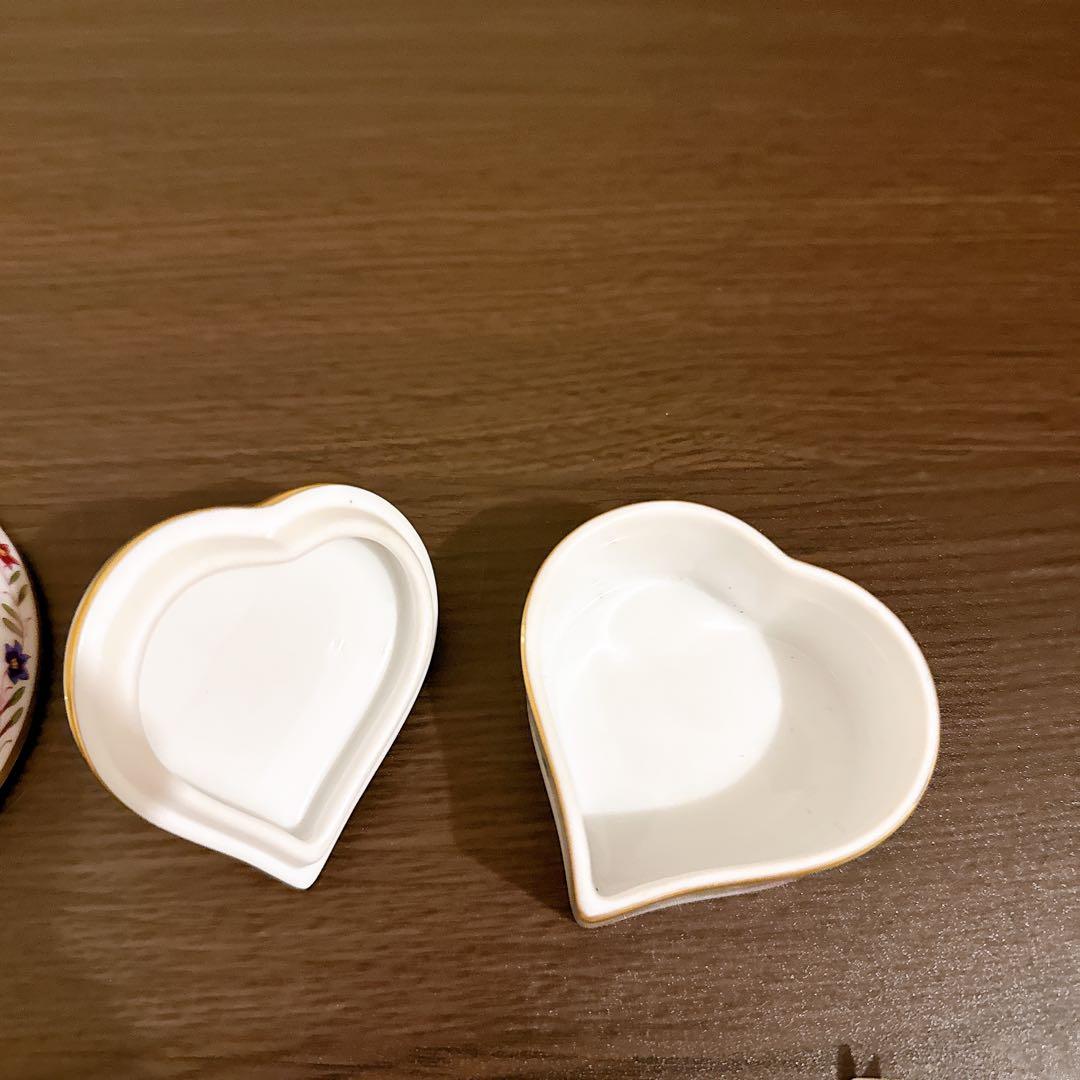 ヘレンド　うさぎのボンボン入れ　2個セット