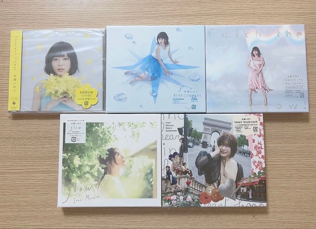 水瀬いのり アルバム 初回限定盤 全て未開封