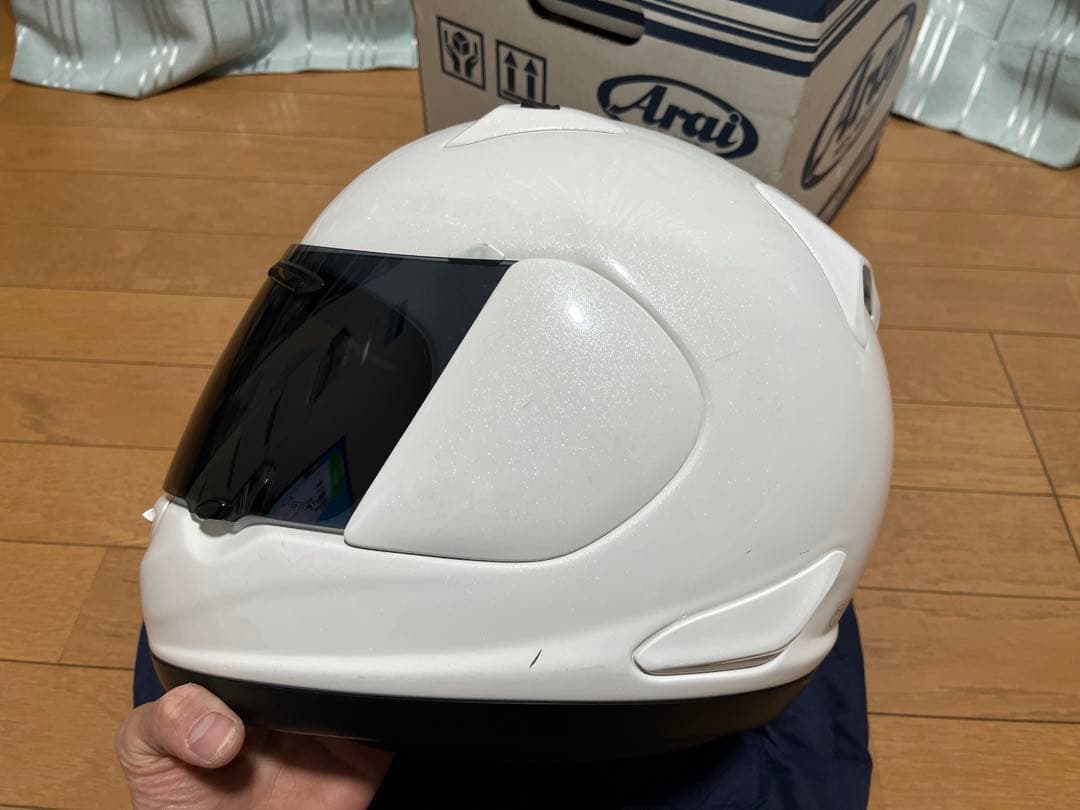 ARAI Astro IQ Lサイズ スモークシールド付