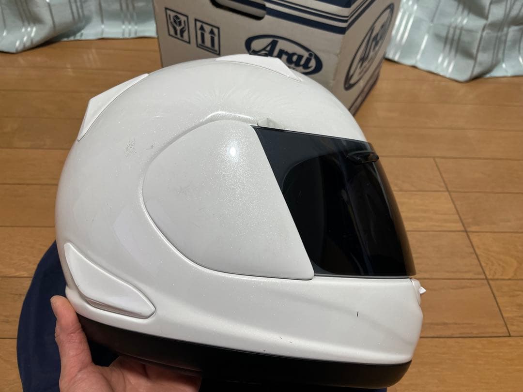 ARAI Astro IQ Lサイズ スモークシールド付