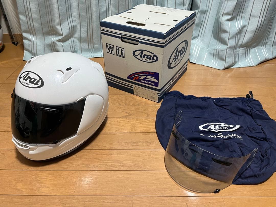 ARAI Astro IQ Lサイズ スモークシールド付