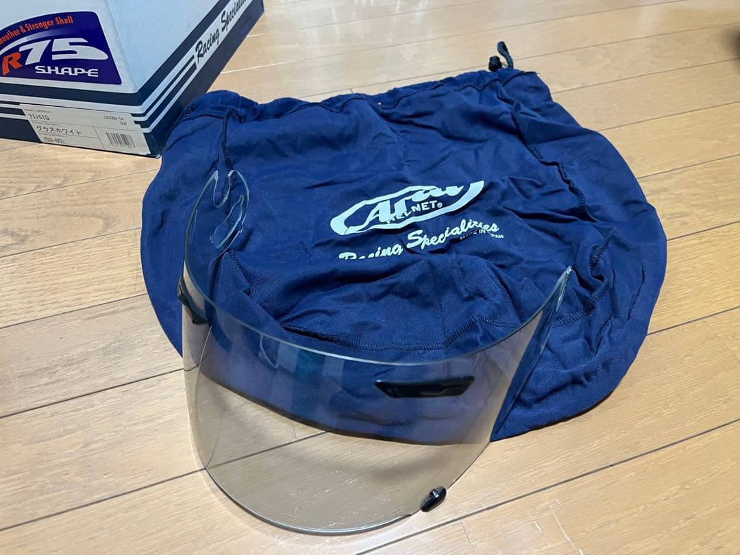 ARAI Astro IQ Lサイズ スモークシールド付