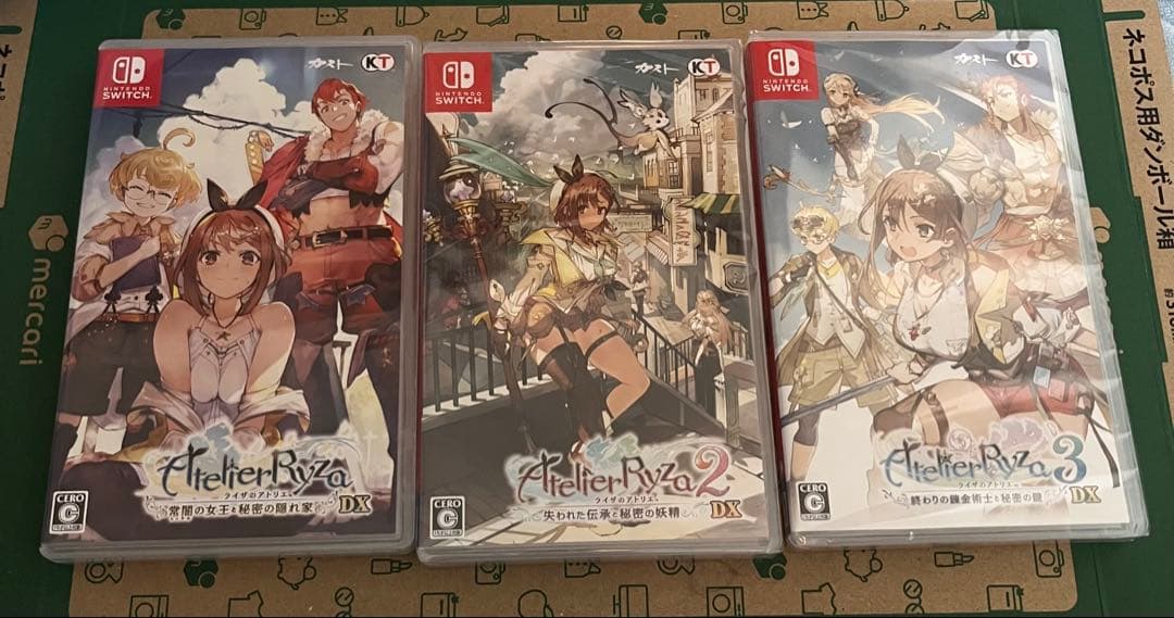 ライザのアトリエDX シリーズ3作品セット