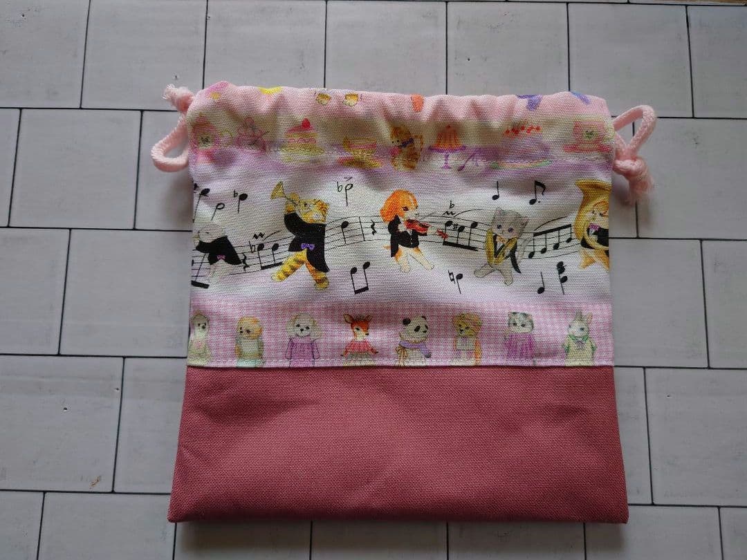 ユキエモン柄　入園セット　レッスンバッグセット　5点セット　プレゼント付き