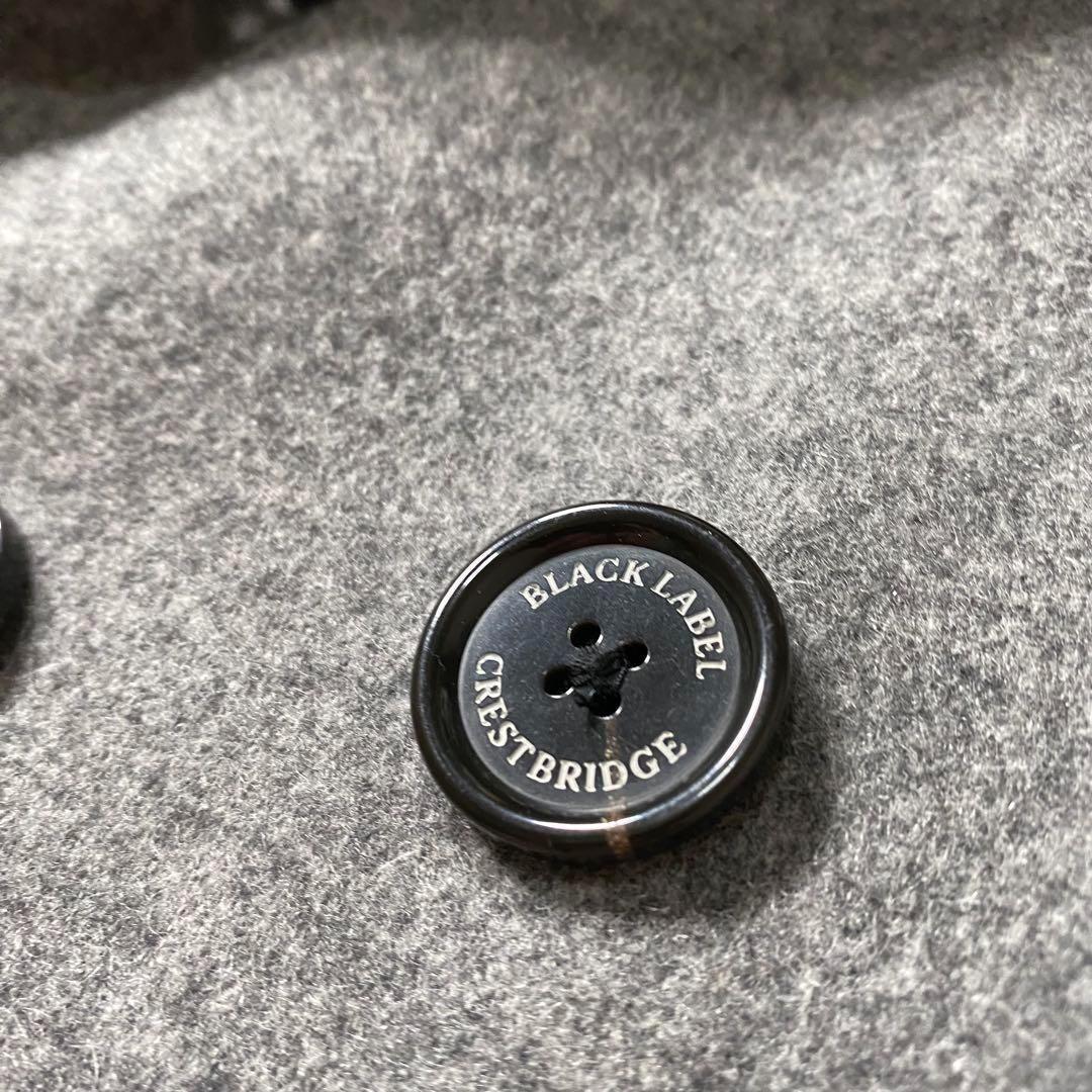 【極美品】ブラックレーベルクレストブリッジ　ウールコート　ダブル　キルティング