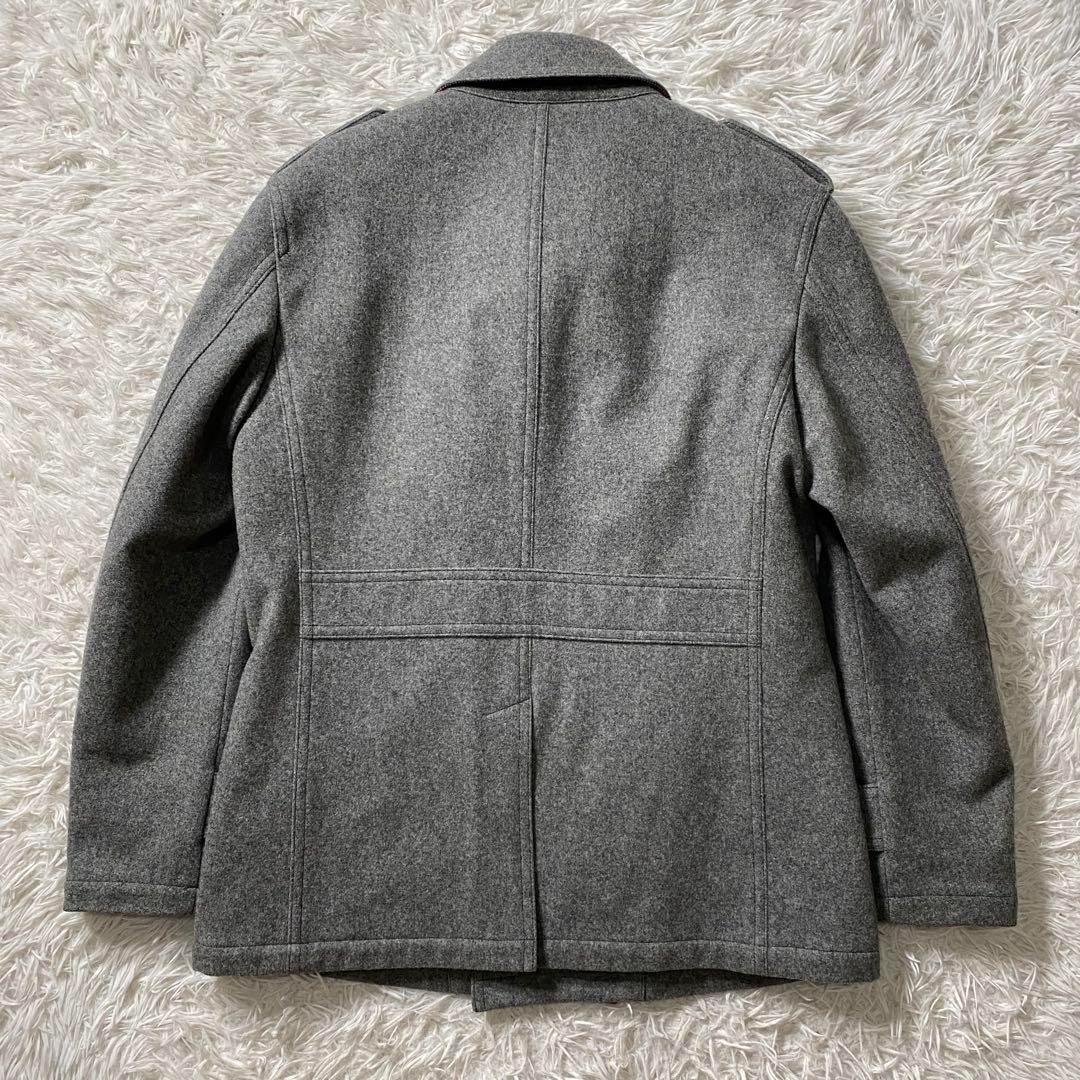 【極美品】ブラックレーベルクレストブリッジ　ウールコート　ダブル　キルティング