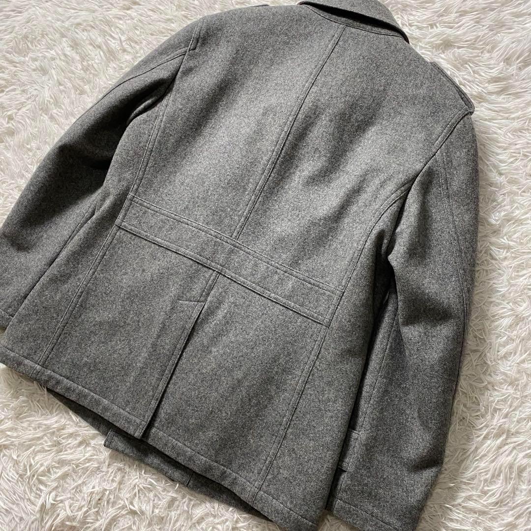 【極美品】ブラックレーベルクレストブリッジ　ウールコート　ダブル　キルティング