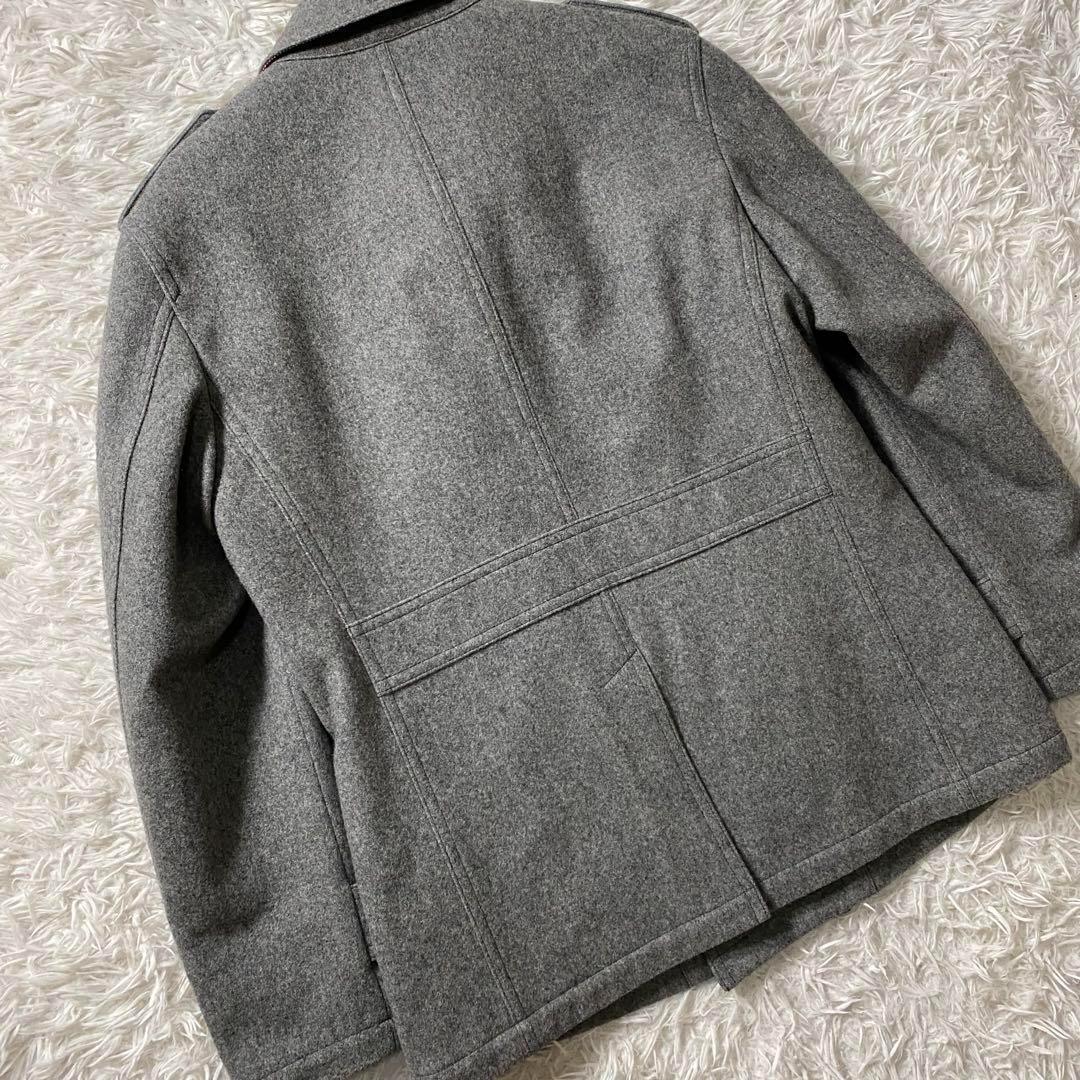 【極美品】ブラックレーベルクレストブリッジ　ウールコート　ダブル　キルティング