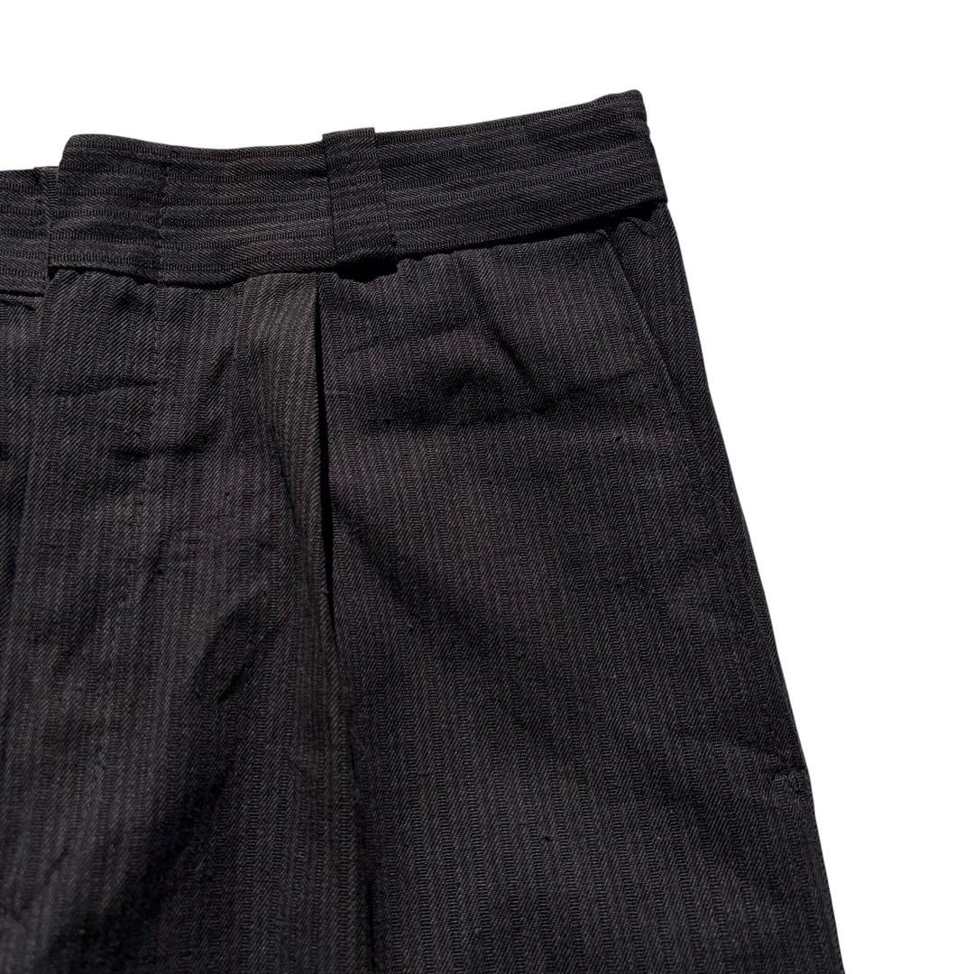 70s ヴィンテージ イタリア製 コットンパンツ デッドストック ワンタック L