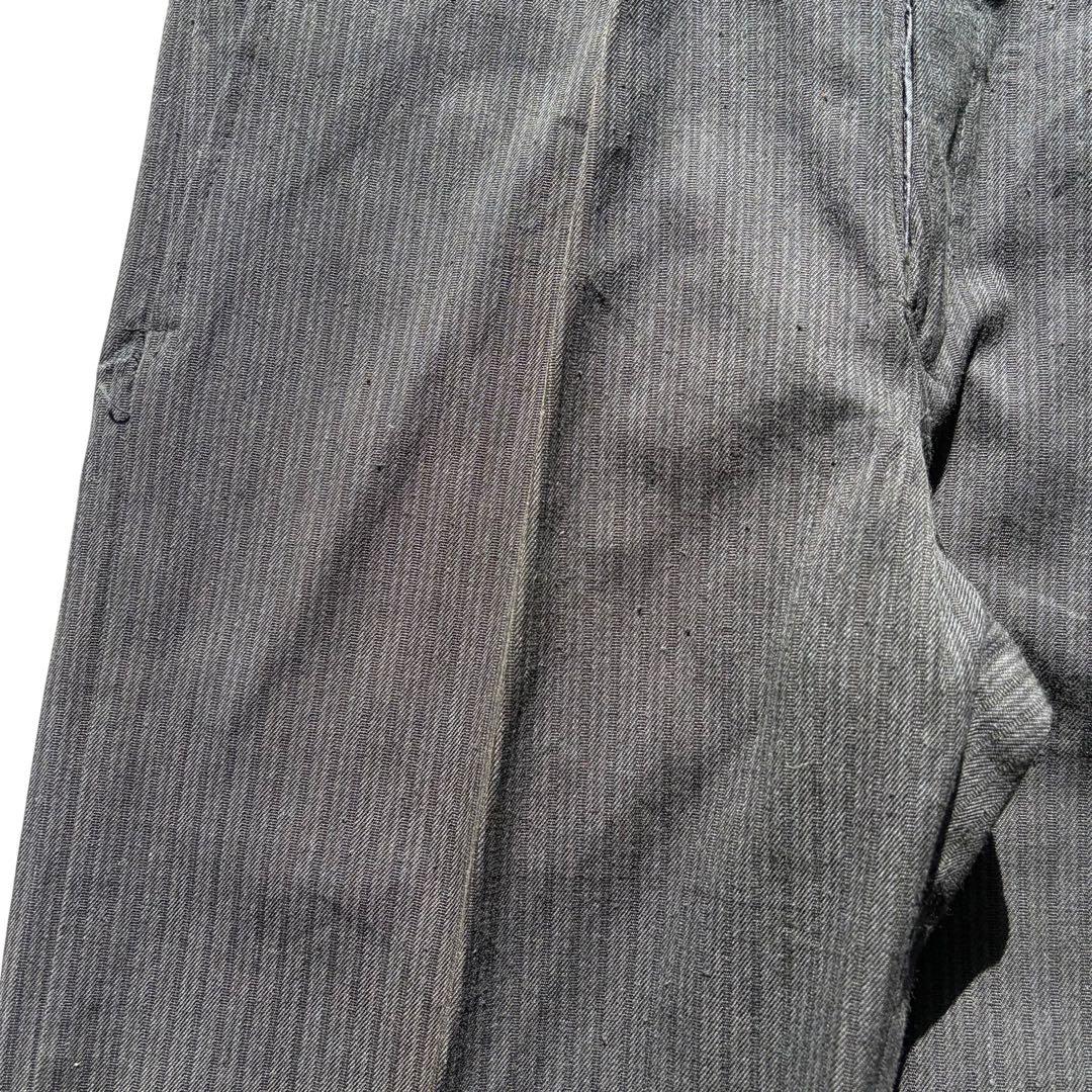 70s ヴィンテージ イタリア製 コットンパンツ デッドストック ワンタック L