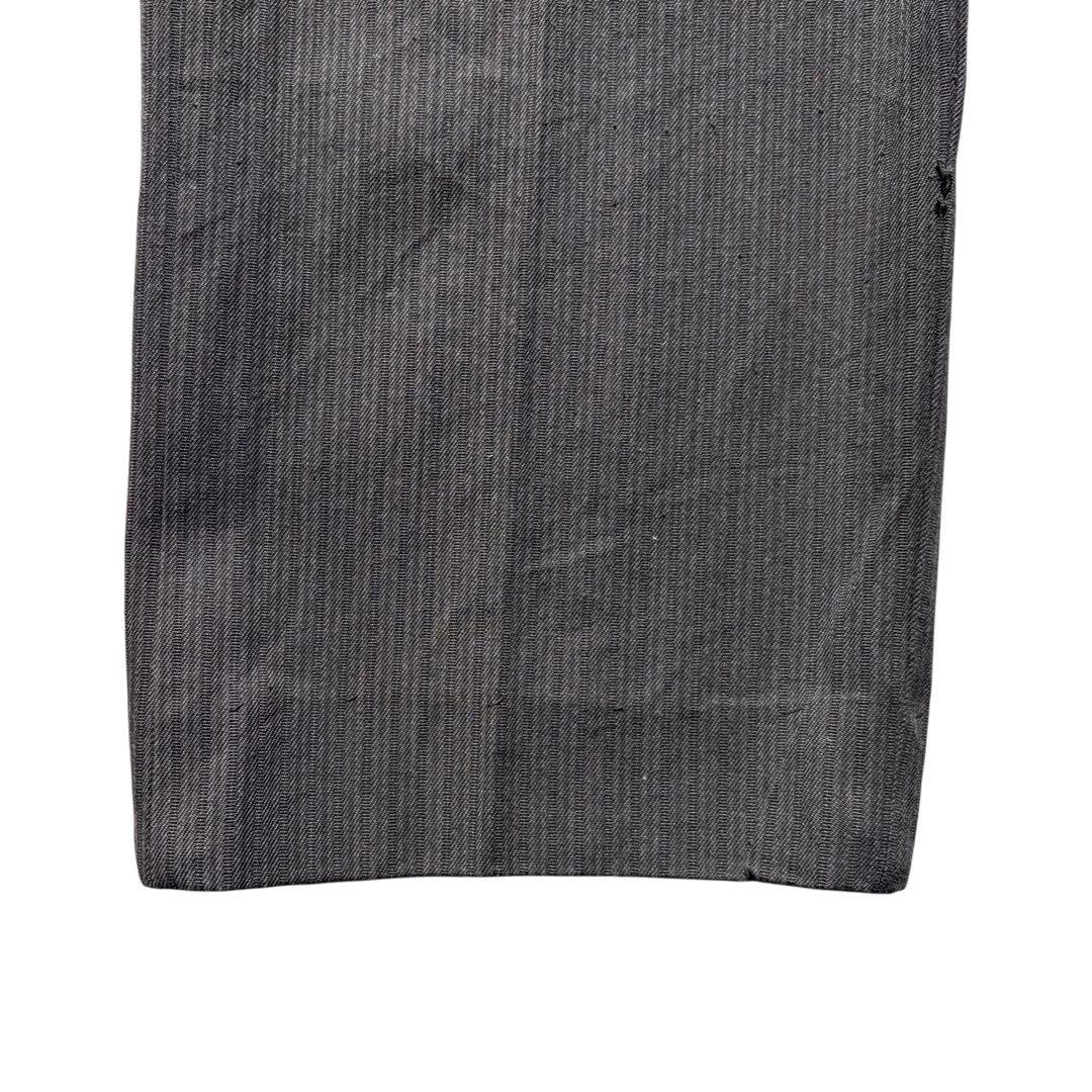 70s ヴィンテージ イタリア製 コットンパンツ デッドストック ワンタック L