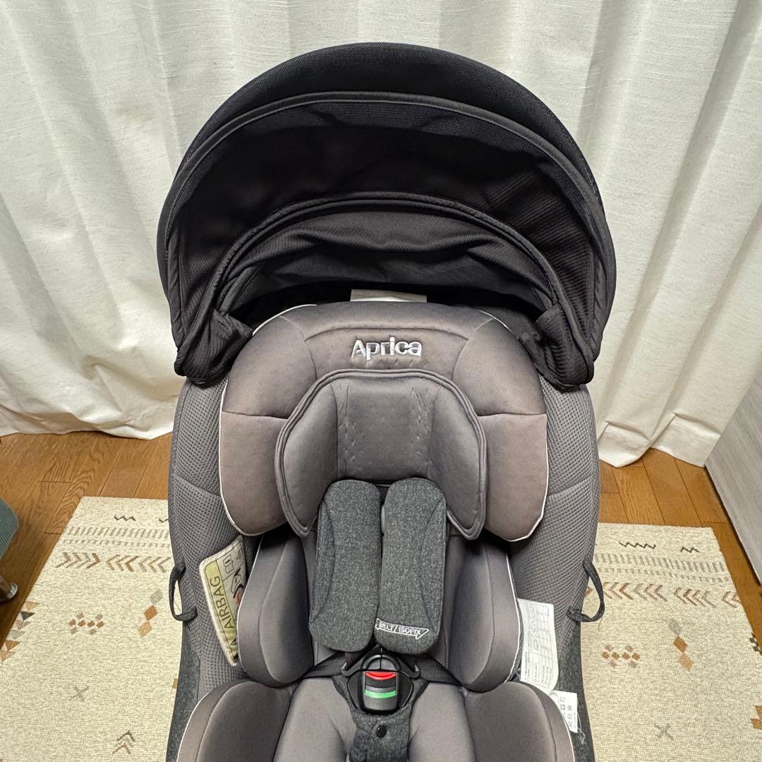 美品　アップリカ　チャイルドシート　クルリラプレミアムAB 回転式　ISOFIX